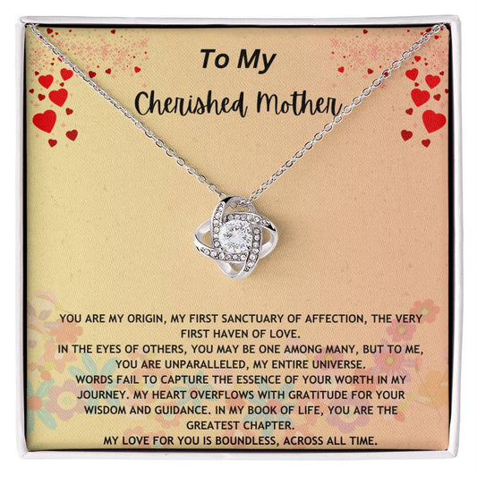 Love Knot Neckless - To My Mum