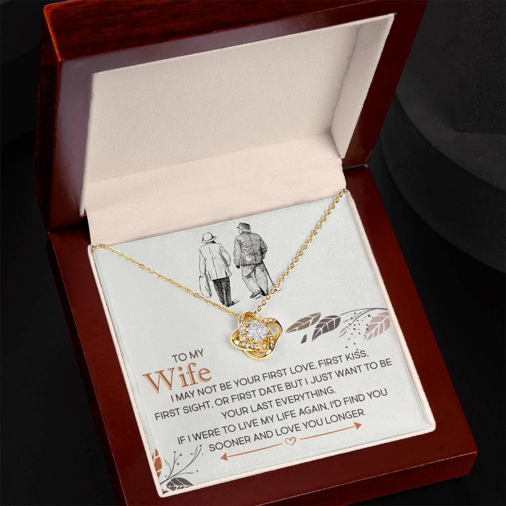 Love Knot Neckless - To My Wife